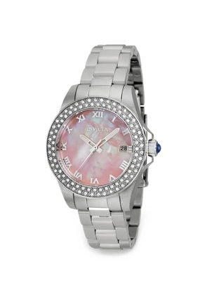 Invicta Angel crystal bezel 38mm watch - Pink