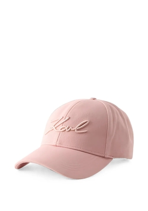 Karl Lagerfeld K Signature baseball cap - Pink