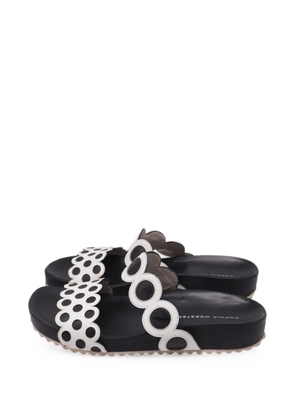 Sophia Webster cut-out flat sandals - Black