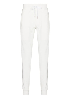 TOM FORD Fluid velour track pants - White