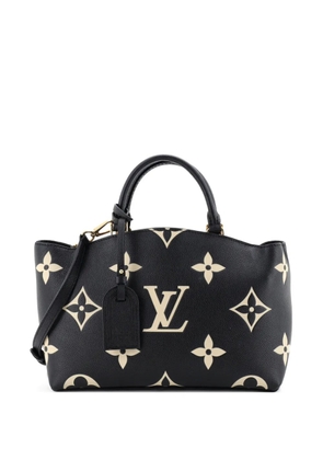 Louis Vuitton Pre-Owned Petit Palais Handbag Bicolor Monogram Empreinte Giant satchel - Black