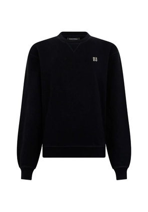 DSQUARED2 metal D2 Upside Down cool fit crew neck sweatshirt - Black