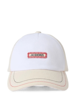 Jacquemus The Supporter cap - Neutrals