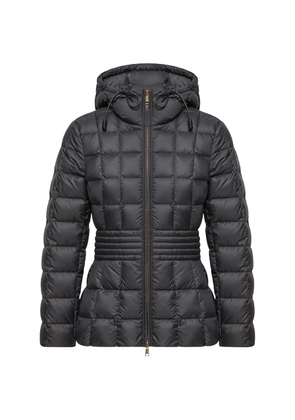 Moncler Engoulevent square-quilted hooded jacket - Black