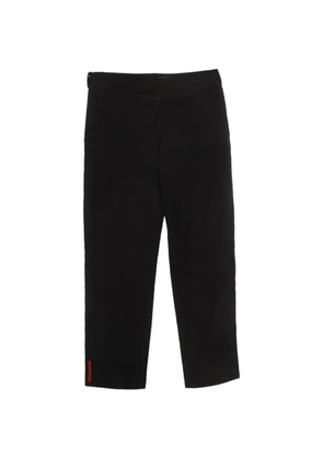 Prada Pre-Owned Linea Rossa straight-fit trousers - Black