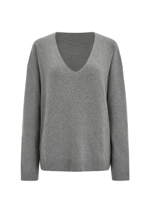 Le Kasha knitted V-neck sweater - Green