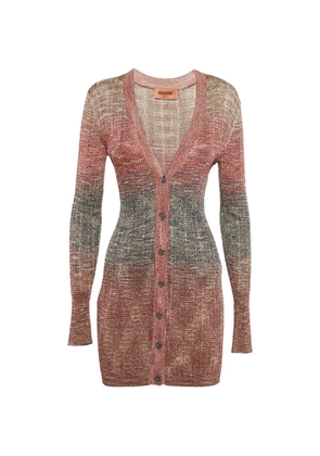 Missoni Pre-Owned rib-knit cardigan - Brown