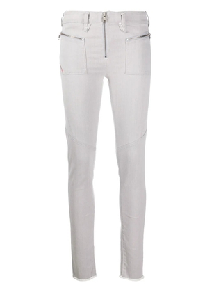 Diesel Slandy mid-rise skinny jeans - Grey