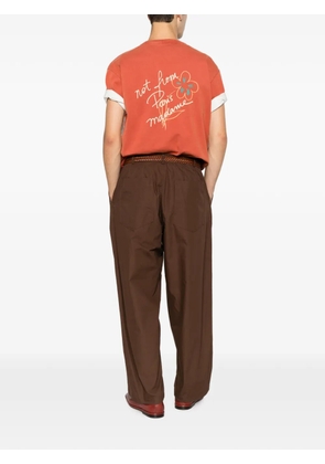 Drôle De Monsieur Not From Paris Madame T-shirt - Orange