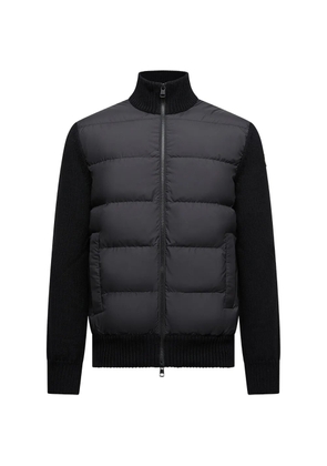 Moncler padded-panel jacket - Black