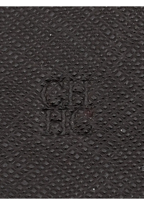 Carolina Herrera Vintage leather luggage tag - Brown