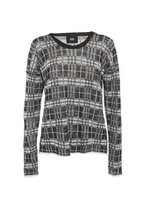 Dolce & Gabbana Pre-Owned plaid sweater - Black