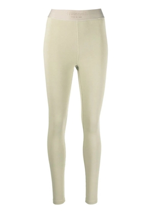 FEAR OF GOD ESSENTIALS logo-waistband leggings - Green