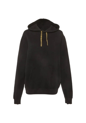 Saint Laurent Pre-Owned x Pink Panther long-sleeves hoodie - Black