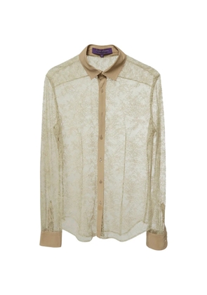 Ralph Lauren Vintage sheer shirt - Neutrals