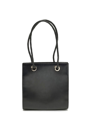 Cartier Panthère braided-handle shoulder bag - Black