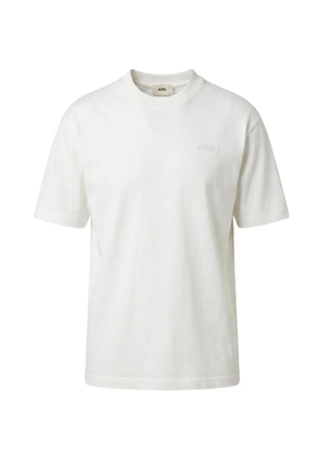 Autry logo-embroidered short-sleeve T-shirt - Neutrals