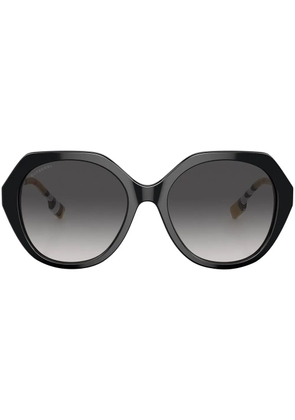 Burberry Eyewear Vanessa geometric-frame sunglasses - Black
