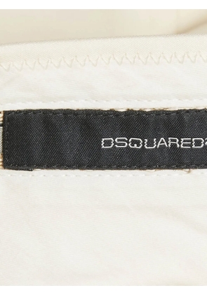 DSQUARED2 straight-leg cropped trousers - Neutrals