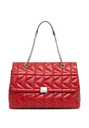 Karl Lagerfeld large K/Kuilt tote bag - Red