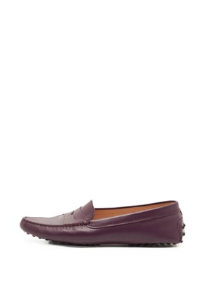 Tod's Vintage penny loafers - Purple