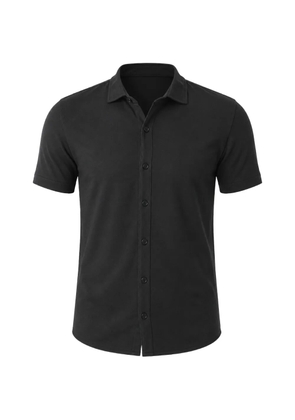 PATRICK ASSARAF short-sleeve shirt - Black