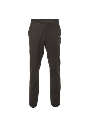 Christian Dior Pre-Owned striped tailored trousers - Grey