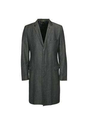 Dolce & Gabbana Pre-Owned denim long coat - Black