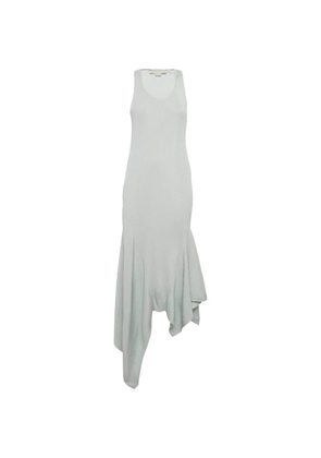 Stella McCartney Pre-Owned rib-knit asymmetric dress - Blue