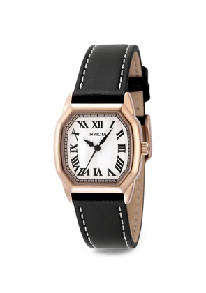 Invicta Wildflower octagonal-face 27mm watch - White