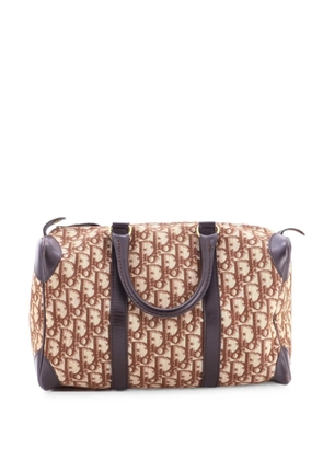 Christian Dior Pre-Owned Vintage Trotter Boston Bag Diorissimo Canvas Medium handbag - Brown