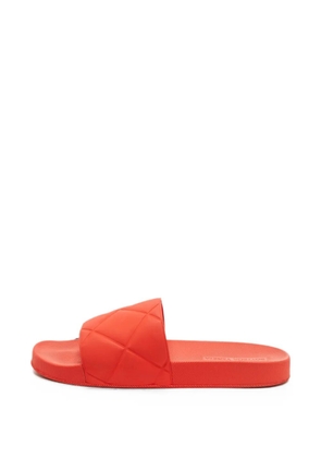 Bottega Veneta Pre-Owned quilted slides - Red