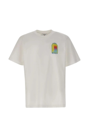 Casablanca L'Arche screen-print T-shirt - White