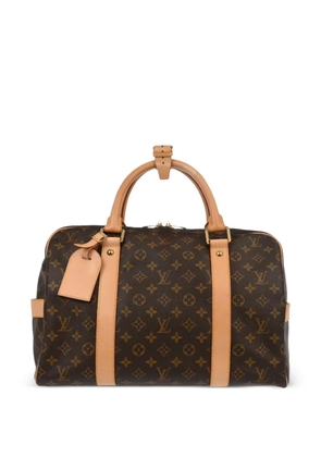 Louis Vuitton Pre-Owned 2012 Monogram Carryall luggage bag - Brown