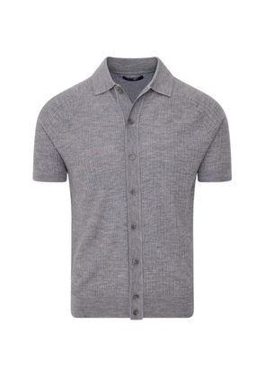 Pya ribbed-knit short-sleeve shirt - Grey