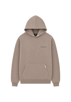 Represent Owners' Club logo-print hoodie - Grey