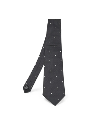 D&G Vintage patterned silk tie - Grey