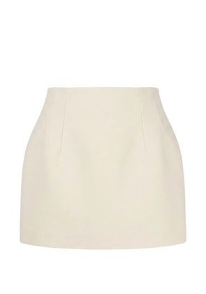 WARDROBE.NYC A-line mini skirt - White