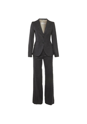 Max Mara pinstripe single-breasted suit - Grey