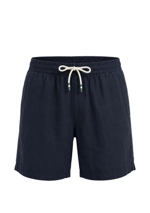 HARTFORD flap-pocket swim shorts - Blue