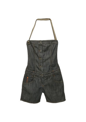 BOSS GREEN HUGO BOSS denim playsuit - Blue