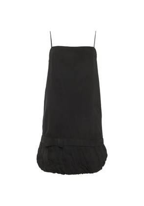 Stella McCartney Pre-Owned taffeta bubble-hem mini dress - Black