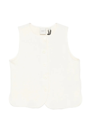 Varley Josie button-front vest - Neutrals