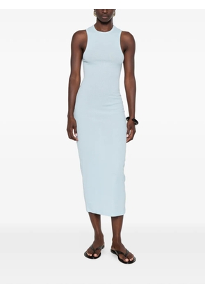WARDROBE.NYC crew-neck midi dress - Blue