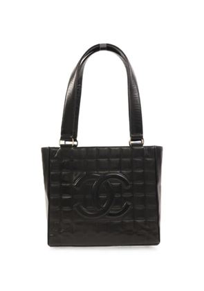 CHANEL Pre-Owned interlocking CC quilted shoulder bag - Black
