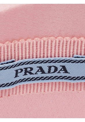 Prada Pre-Owned padded satin wide headband - Pink