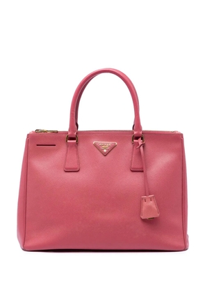 Prada Pre-Owned 2010-2026 Large Saffiano Lux Galleria Double Zip tote bag - Pink