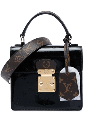 Louis Vuitton Pre-Owned 2019 Monogram Vernis Spring Street satchel - Black