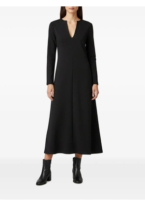 TOTEME Amaya midi V-neck midi dress - Black