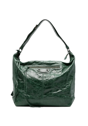 Balenciaga Pre-Owned 2000s zip-pocket shoulder bag - Green